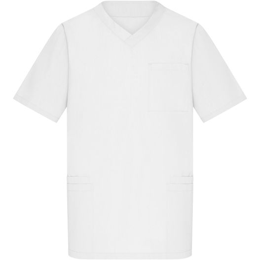 Men's Kasack - Klassischer Schlupfkasack mit V-Ausschnitt (Bild 1)