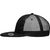 6 Panel Flat Peak Cap - 6 Panel Mesh Cap mit flachem Schild