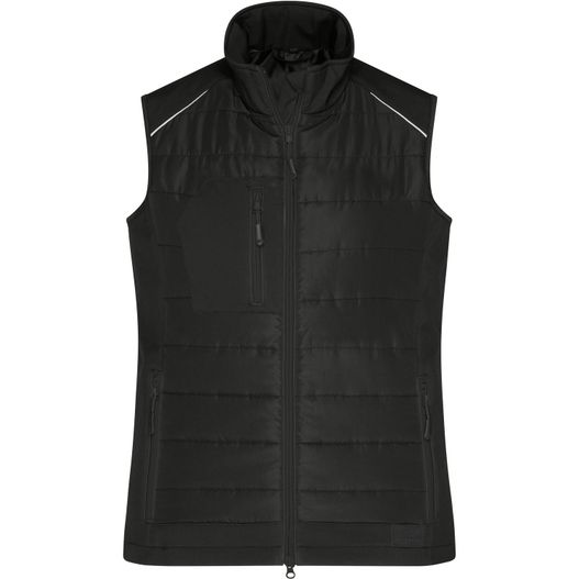 Ladies' Hybrid Vest - Softshellweste im attraktiven Materialmix (Bild 1)