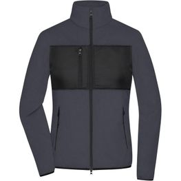 Ladies' Fleece Jacket - Fleecejacke im Materialmix