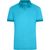 Men's Heather Polo - Melange Polo mit modischen Details
