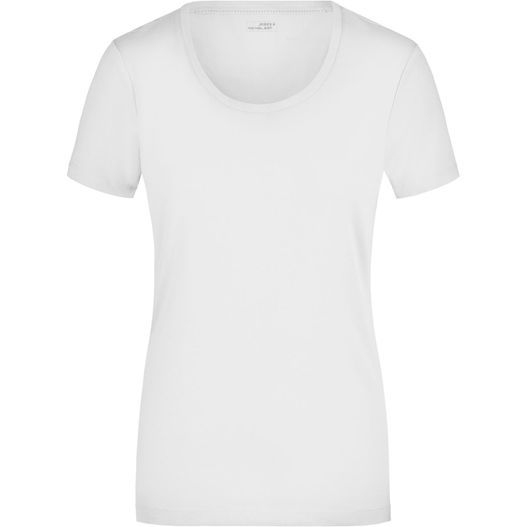 Ladies' Stretch Round-T - T-Shirt aus weichem Elastic-Single-Jersey (Bild 1)