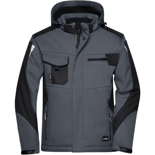 Craftsmen Softshell Jacket - STRONG - - Professionelle Softshelljacke mit warmem Innenfutter (Bild 1)