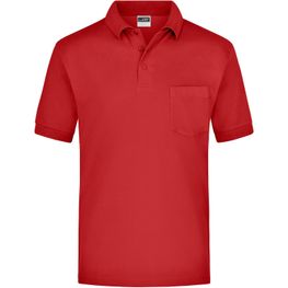 Polo-Piqué Pocket - Klassisches Piqué-Polohemd mit Brusttasche