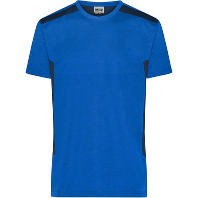 Men's Workwear T-Shirt - STRONG - - Strapazierfähiges und pflegeleichtes T-Shirt mit Kontrasteinsätzen