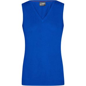 Ladies' V-Neck Pullunder - Klassischer Baumwoll-Pullunder