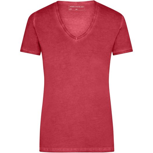 Ladies' Gipsy T-Shirt - Trendiges T-Shirt mit V-Ausschnitt (Bild 1)