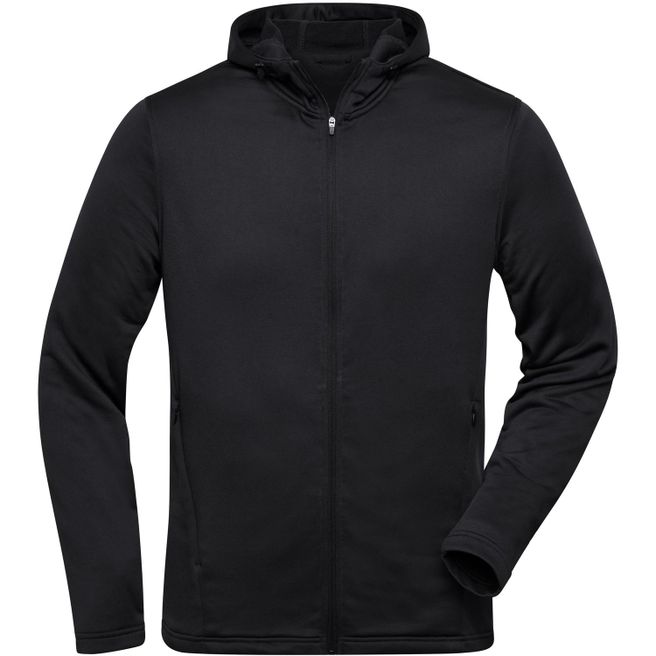 Men's Sports Zip Hoody - Modische Kapuzenjacke aus 100% recyceltem Polyester für Sport und Freizeit
