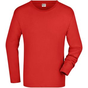 Men's Long-Sleeved Medium - Langarm T-Shirt aus Single Jersey