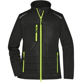 Ladies' Hybrid Jacket - Softshelljacke im attraktiven Materialmix