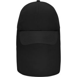 Produktabbildung 6 Panel Cap with Neck Guard - 6 Panel Cap mit extra langem Nackenschutz 6 Panel Cap with Neck Guard - 6 Panel Cap mit extra langem Nackenschutz