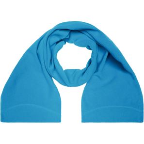 Microfleece Scarf - Eleganter Fleece Schal mit umgenähten Enden und Ziernaht
