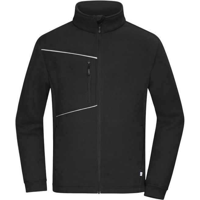 Fleece Jacket - Corduroy Look - Übergangsjacke in Cordoptik