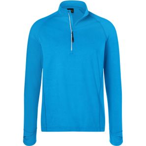 Men's Sports Shirt Half-Zip - Langarm-Shirt mit Reißverschluss für Sport und Freizeit