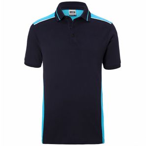 Men's Workwear Polo - COLOR - - Pflegeleichtes und strapazierfähiges Polo mit Kontrasteinsätzen