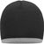 Beanie with Contrasting Border - Enganliegende Strickmütze ohne Umschlag