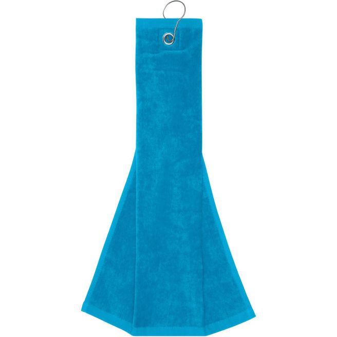 Golf Towel - Golf-Velourstuch mit Öse und Karabiner