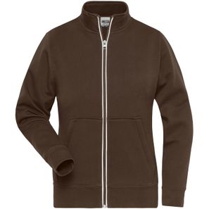 Ladies' Doubleface Work Jacket -  SOLID - - Funktionelle Jacke mit Stehkragen und Kängurutasche