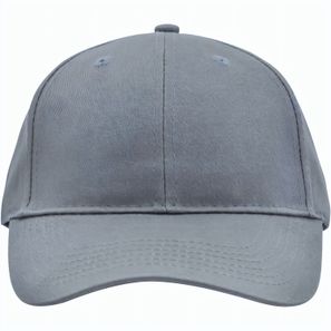 Brushed 6 Panel Cap - Klassisches 6 Panel Cap mit gebürsteter Oberfläche
