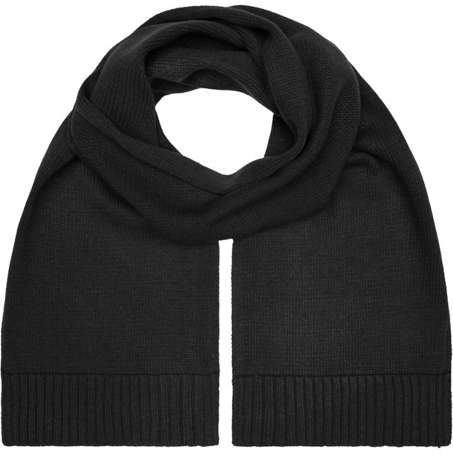 Melange Scarf Basic - Eleganter Strickschal aus Melange-Garnen