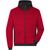 Men's Padded Hybrid Jacket - Wattierte Strickfleece Jacke im attraktiven Materialmix (Bild 1)