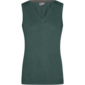 Ladies' V-Neck Pullunder - Klassischer Baumwoll-Pullunder