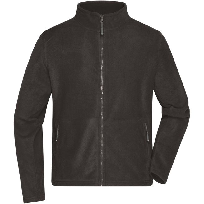 Men's Fleece Jacket - Fleecejacke mit Stehkragen im klassischen Design