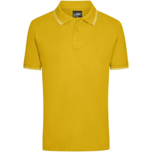 Men's Polo - Polo in elastischer Piqué-Qualität (Bild 1)