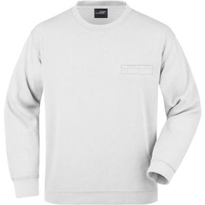 Men's Round Sweat Pocket - Klassisches Sweatshirt mit Brusttasche