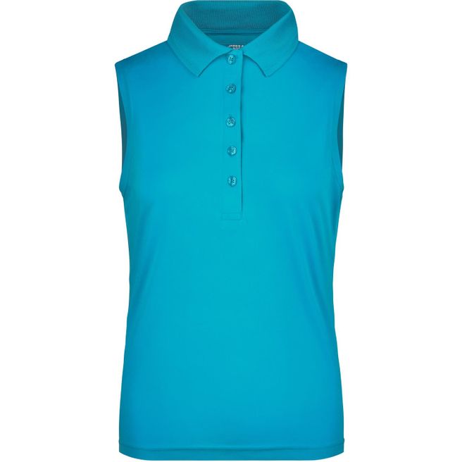 Ladies' Active Polo Sleeveless - Funktionelles Polo für Freizeit und Sport