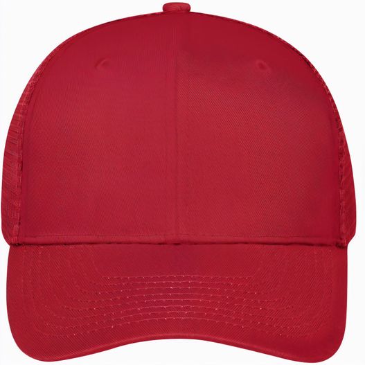 6 Panel Mesh Cap - Trendiges 6 Panel Mesh Cap aus Polycotton (Bild 1)