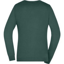 Ladies' V-Neck Pullover - Klassischer Baumwoll-Pullover