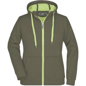 Ladies' Doubleface Jacket - Sportive Jacke mit Kapuze