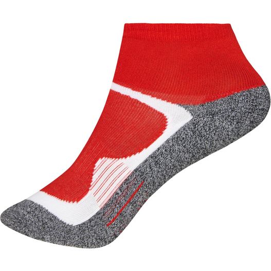 ein paar rote und weiße socken Sport Socks Short - Funktions- und Sport-Socke (Bild 1)