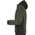Men's Padded Hybrid Jacket - Wattierte Strickfleece Jacke im attraktiven Materialmix (Bild 4)