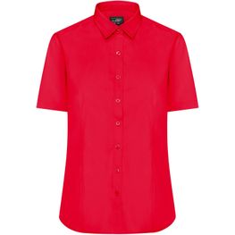 Ladies' Shirt Shortsleeve Poplin - Klassisches Shirt aus pflegeleichtem Mischgewebe