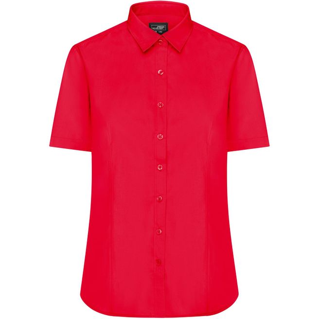 Produktabbildung Ladies' Shirt Shortsleeve Poplin - Klassisches Shirt aus pflegeleichtem Mischgewebe Ladies' Shirt Shortsleeve Poplin - Klassisches Shirt aus pflegeleichtem Mischgewebe