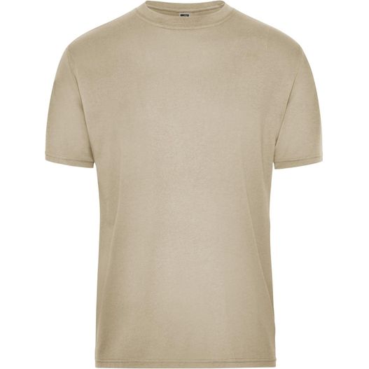 shirt mit weißem hintergrund Men's BIO Workwear T-Shirt - Strapazierfähiges und pflegeleichtes T-Shirt (Bild 1)