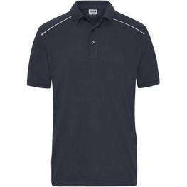 Men's  Workwear Polo - SOLID - - Strapazierfähiges und pflegeleichtes Polo mit Kontrastpaspel