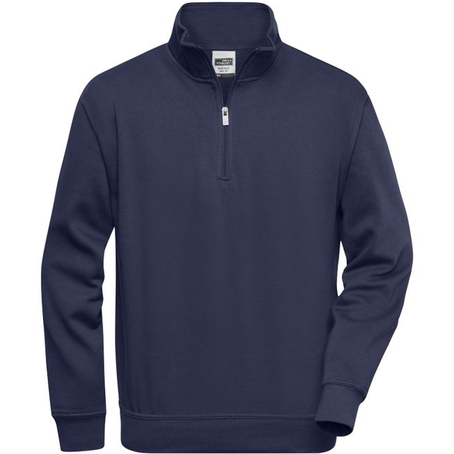 Workwear Half Zip Sweat - Sweatshirt mit Stehkragen und Reißverschluss