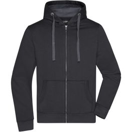 Men's Hooded Jacket - Premium Sweatjacke mit Bionic®-Finish