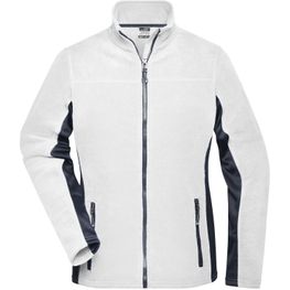 Ladies' Workwear Fleece Jacket - STRONG - - Strapazierfähige Fleecejacke im Materialmix