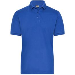Men's BIO Stretch-Polo Work - SOLID - - Polo aus weichem Elastic-Piqué