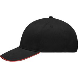 Light Brushed Sandwich Cap - Hochwertige, leichte und weiche 6 Panel Cap