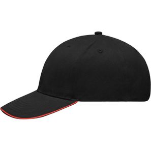 Light Brushed Sandwich Cap - Hochwertige, leichte und weiche 6 Panel Cap