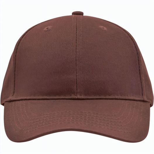 Brushed 6 Panel Cap - Klassisches 6 Panel Cap mit gebürsteter Oberfläche (Bild 1)