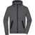 Men's Hooded Jacket - Kapuzenjacke mit modischen Details in Melange-Optik (Bild 1)