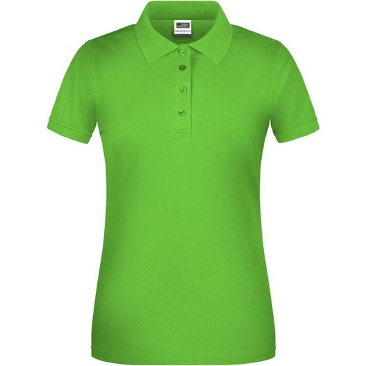 das grüne poloshirt für frauen Ladies' BIO Workwear Polo - Pflegeleichtes und strapazierfähiges Polo (Bild 1)