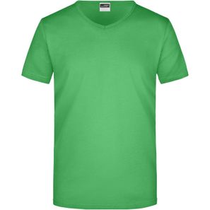 Men's Slim Fit V-T - Figurbetontes V-Neck-T-Shirt