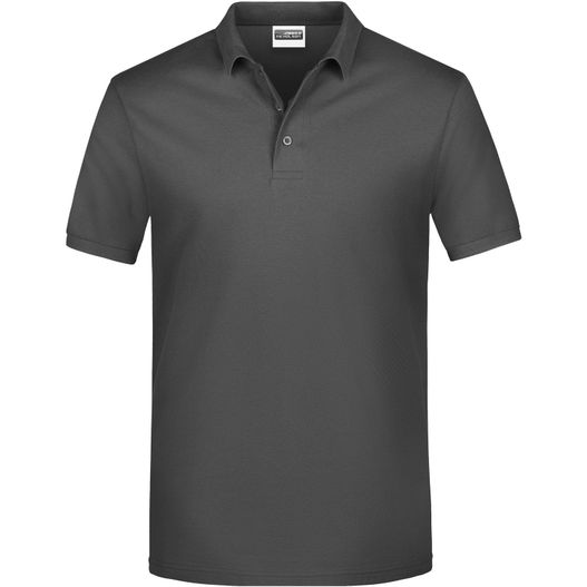 ein schwarzes poloshirt auf weißem hintergrund Promo Polo Man - Klassisches Poloshirt (Bild 1)